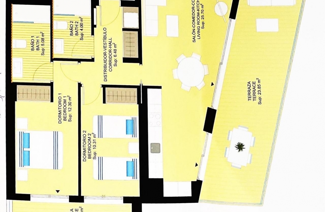Wiederverkauf - Wohnung - Dehesa de campoamor - Campoamor