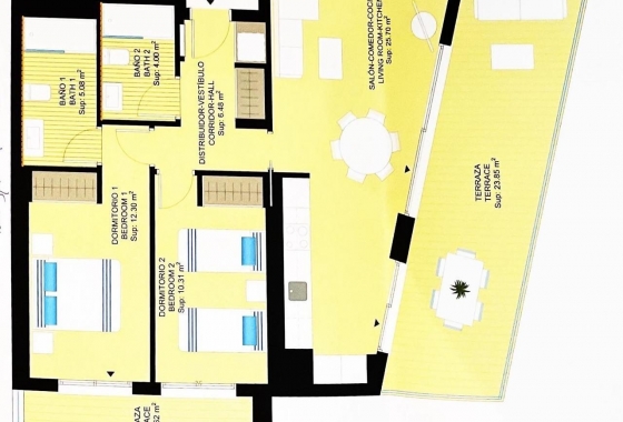 Wiederverkauf - Wohnung - Dehesa de campoamor - Campoamor