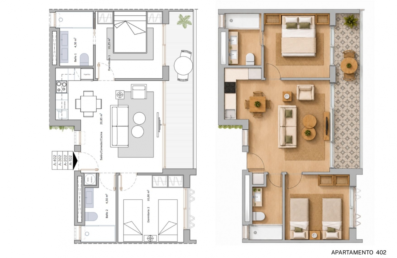 New Build - Apartment - lo pagán