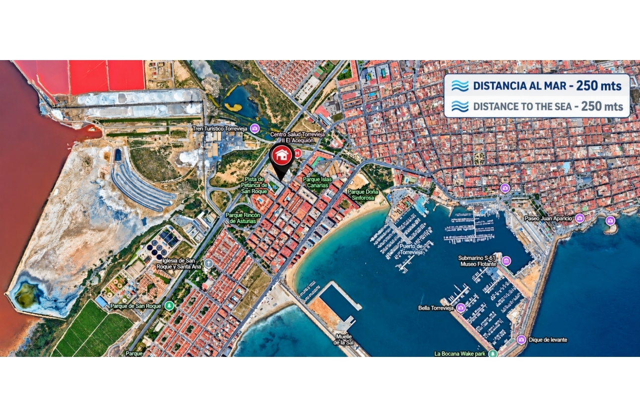 Resale - Apartment - Torrevieja - Playa del Acequión