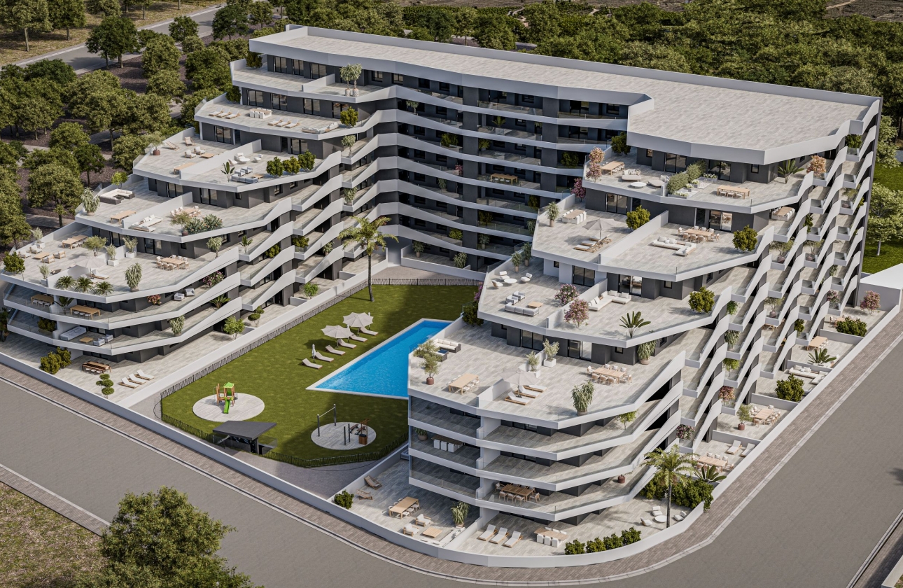 Obra nueva - Apartamento - San Miguel de Salinas