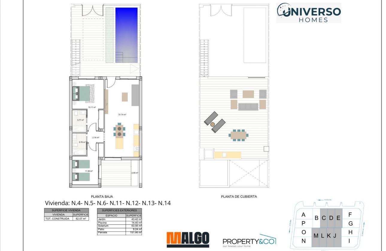 Obra nueva - Villa - roldán