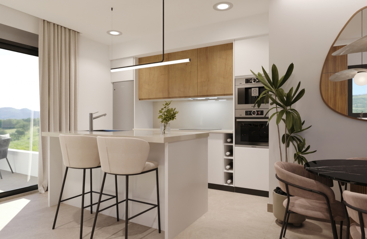 Obra nueva - Apartamento - Hacienda del Alamo Golf