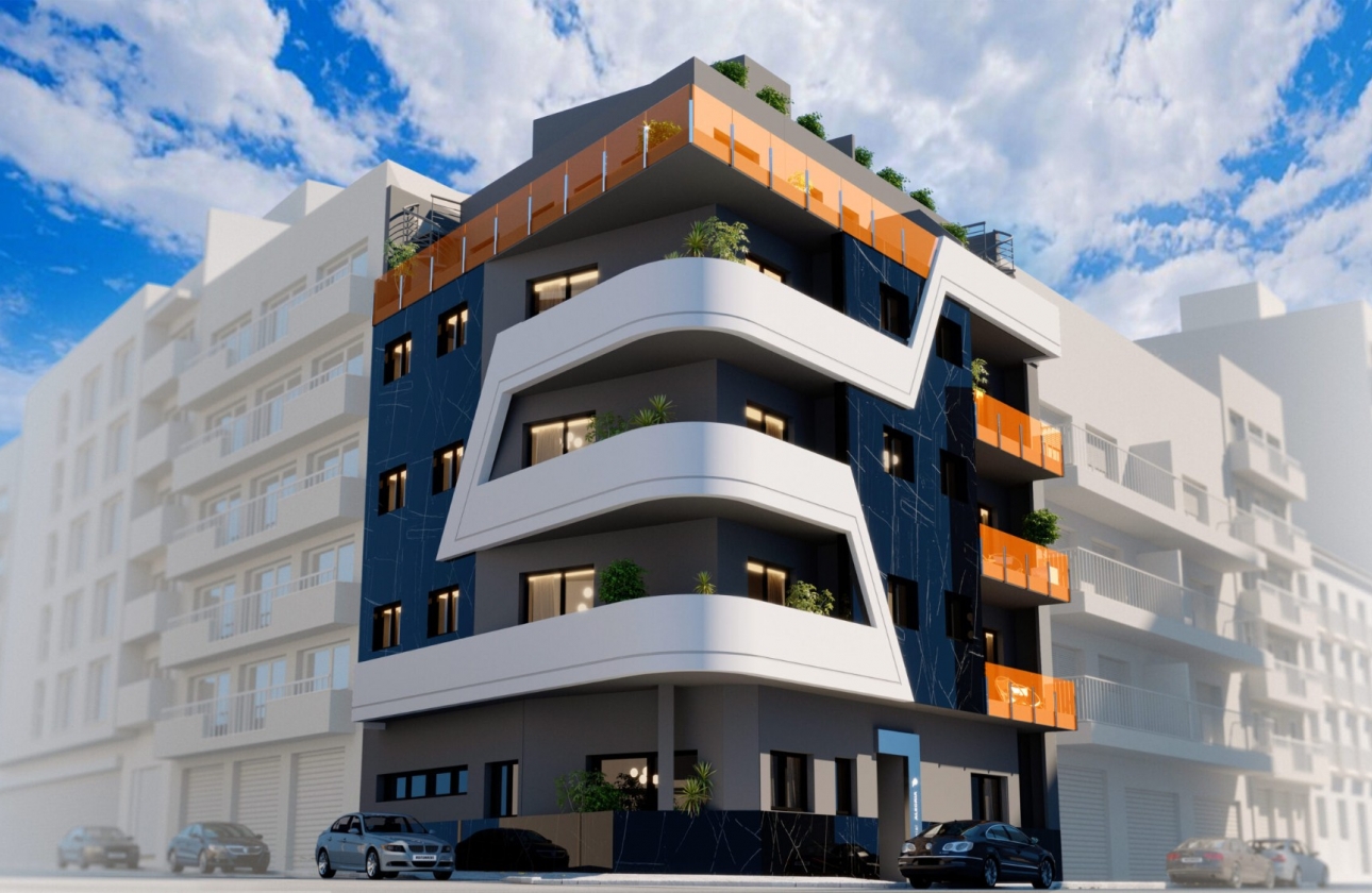 Neue Gebäude - Wohnung - Torrevieja