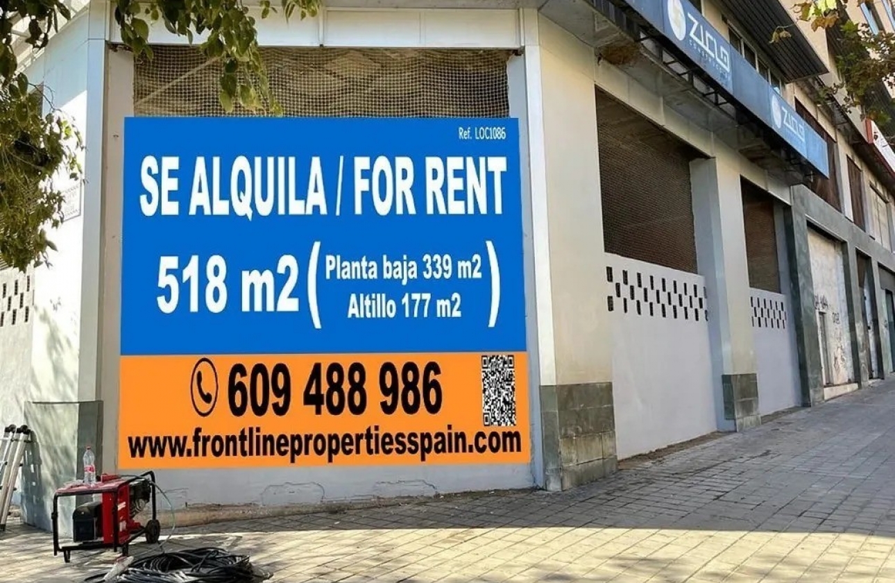 Long Term Rental - Commercial - Alicante - Centro