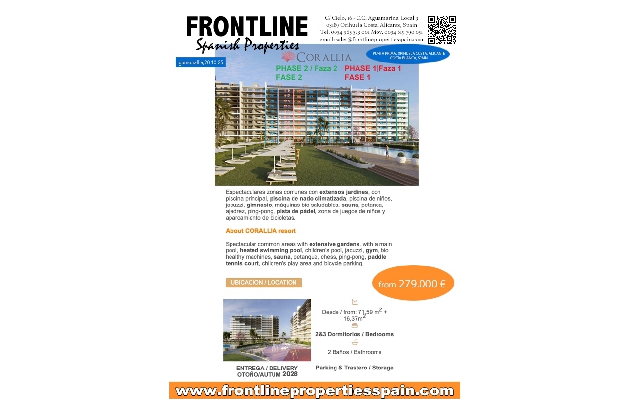 New Build - Apartment - Orihuela Costa - Punta Prima