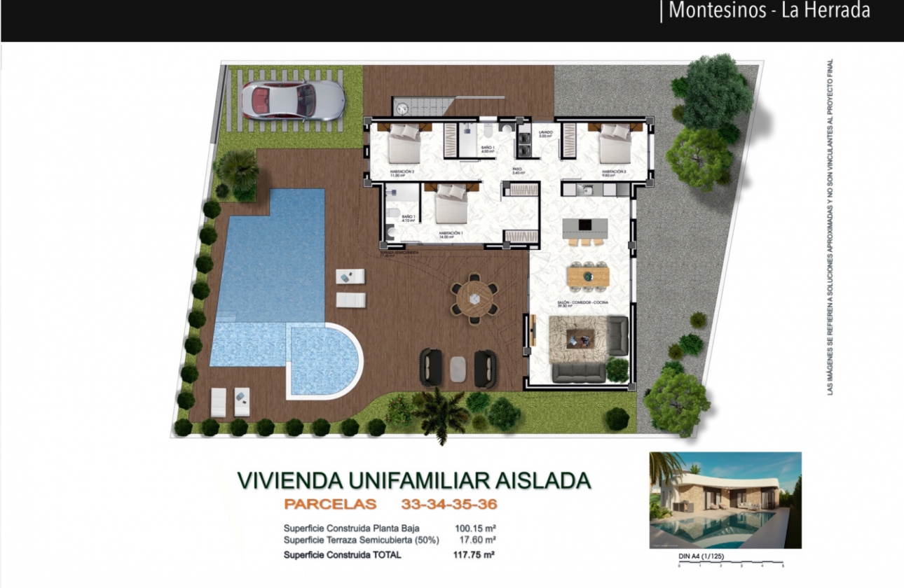 New Build - Villa - Los Montesinos -  La Herrada