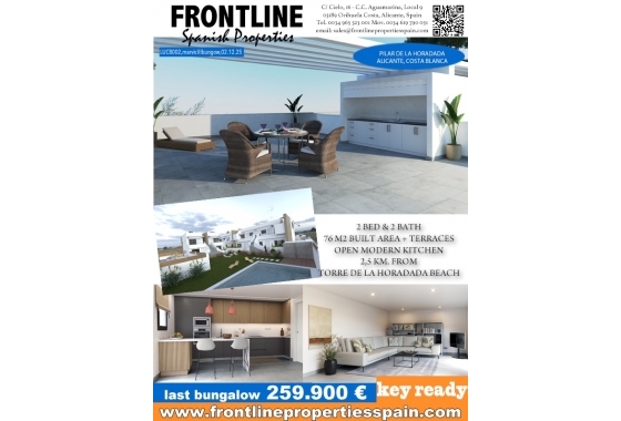 Nouvelle construction - Bungalow - Pilar de la Horadada