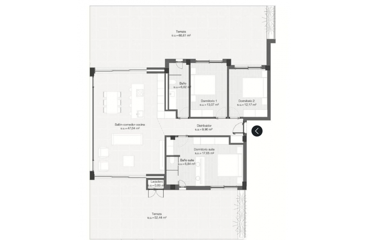 Resale - Flat - Orihuela - Las Colinas Golf