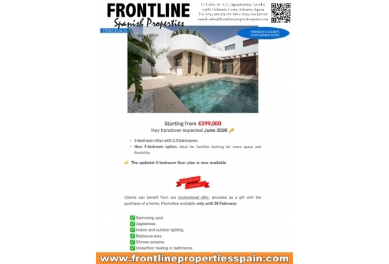 New Build - Villa - Rojales - Heredades