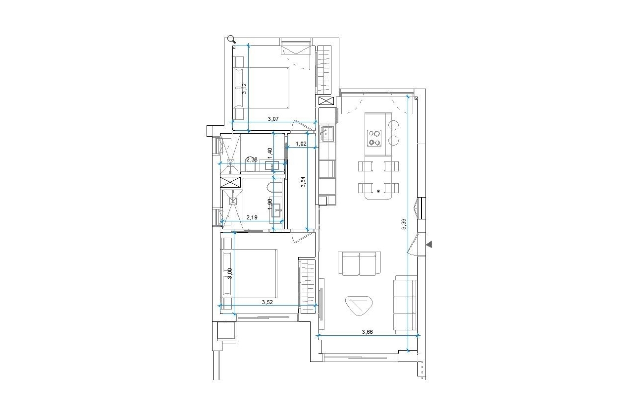 Resale - Apartment - Orihuela Costa - Las Colinas Golf