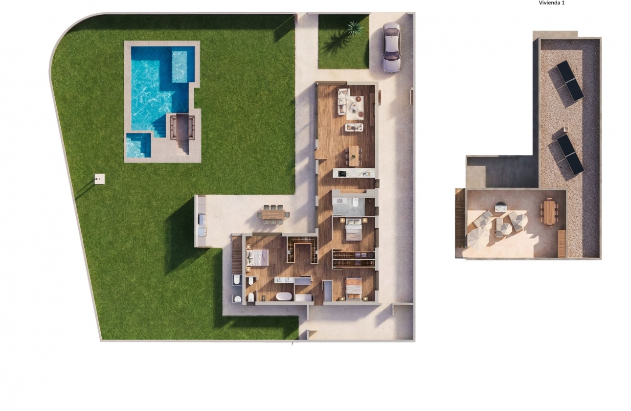 Obra nueva - Villa - Sucina