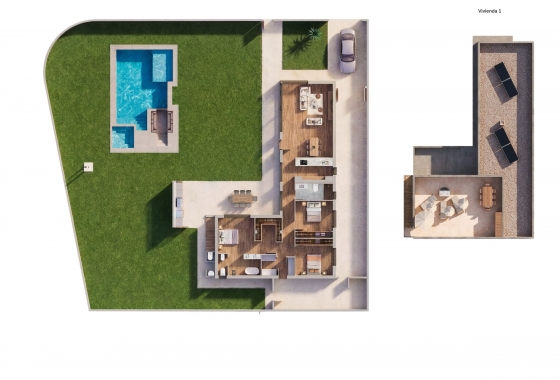 Obra nueva - Villa - Sucina