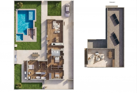 Obra nueva - Villa - Sucina