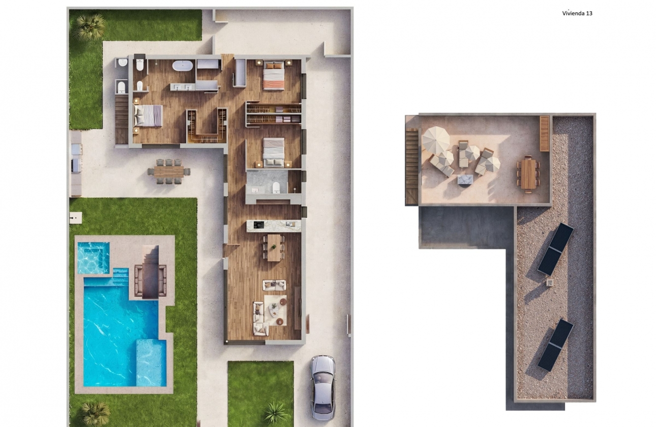 Obra nueva - Villa - Sucina