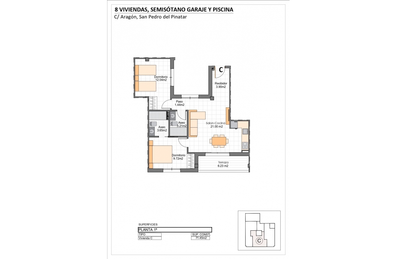 Nouvelle construction - Appartement - lo pagán