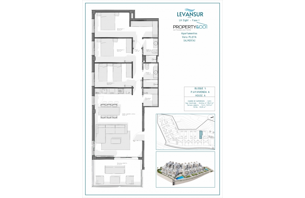 New Build - Apartment - vera playa