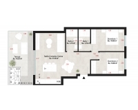 New Build - Apartment - Alhama de Murcia - Condado de Alhama Golf