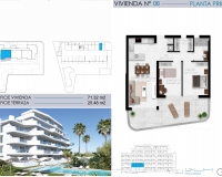 Obra nueva - Apartamento - Mil Palmeras